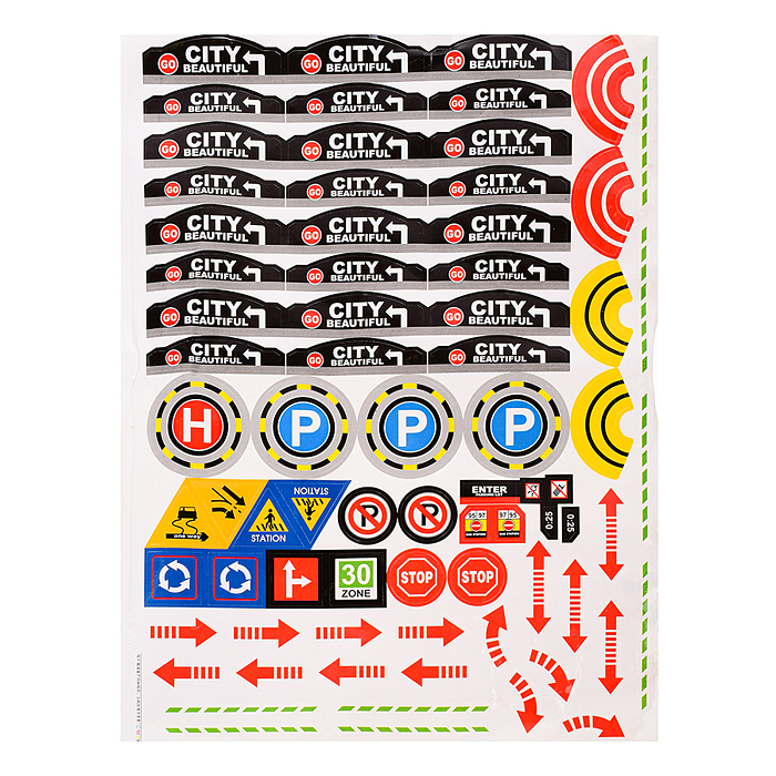 Парковка 558-41B "Строительный город" в коробке