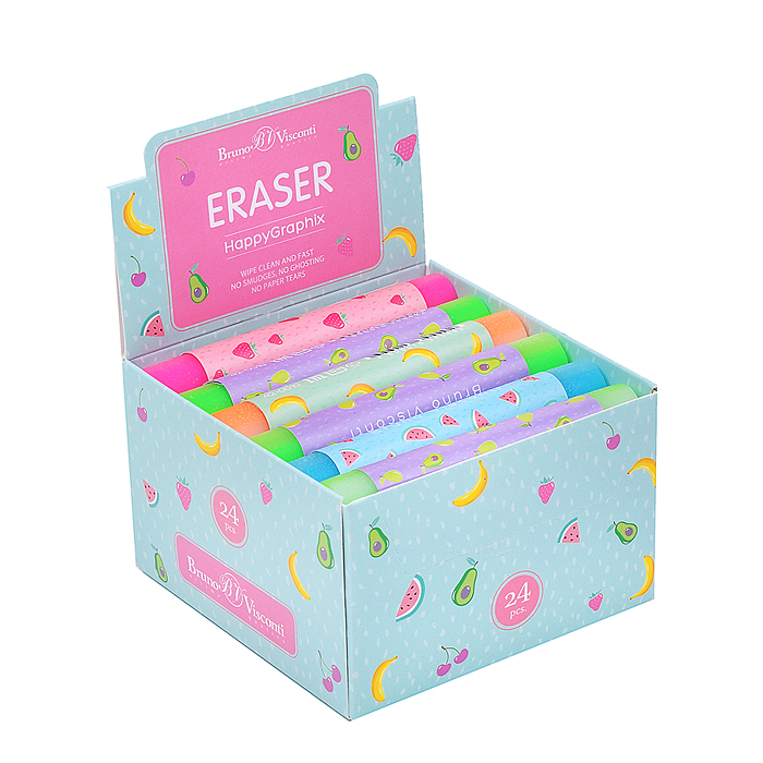 Ластик "HappyGraphix Fruit" (4 вида)