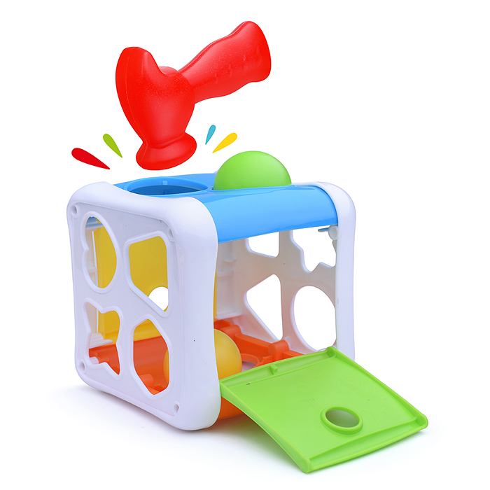 Фото к товару Куб развивающий Y0092 "Сортер" в коробке Куб развивающий Y0092 "Сортер" в коробке