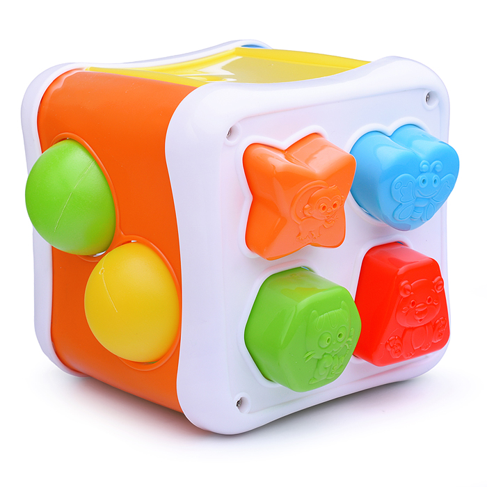 Фото к товару Куб развивающий Y0092 "Сортер" в коробке Куб развивающий Y0092 "Сортер" в коробке