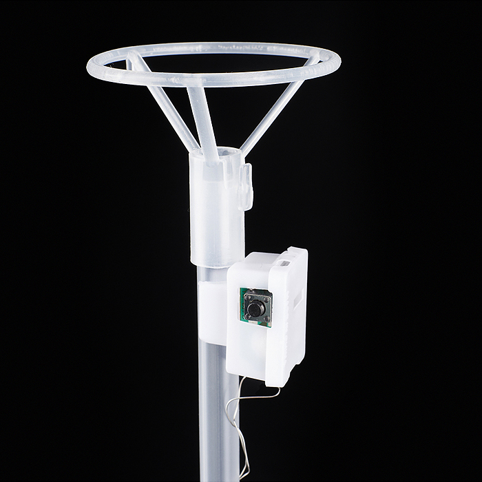 Стойка для шаров Фонтан, 7 насадок, с подсветкой, 0,7 м, Разноцветный, 1 шт.