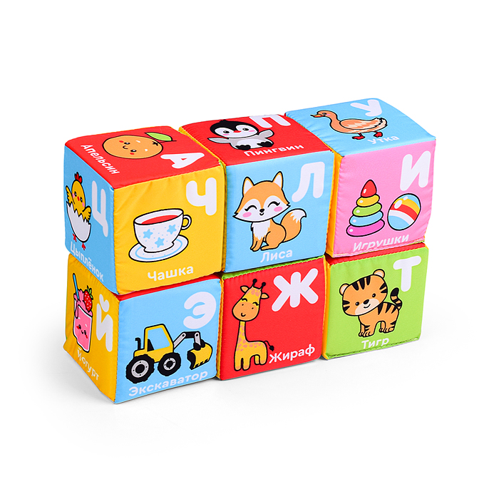 Фото к товару Игрушка кубики "Алфавит в картинках" Игрушка кубики "Алфавит в картинках"