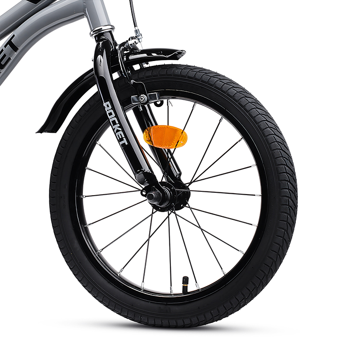 Велосипед 16" Rocket Kind, цвет серый