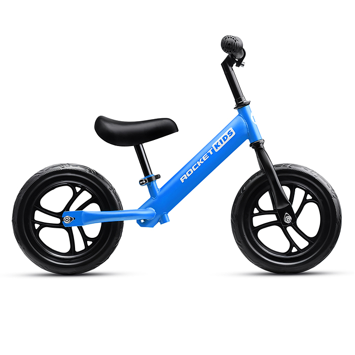 Фото к товару Беговел 12" Rocket, колеса EVA, цвет синий, Беговел 12" Rocket, колеса EVA, цвет синий,