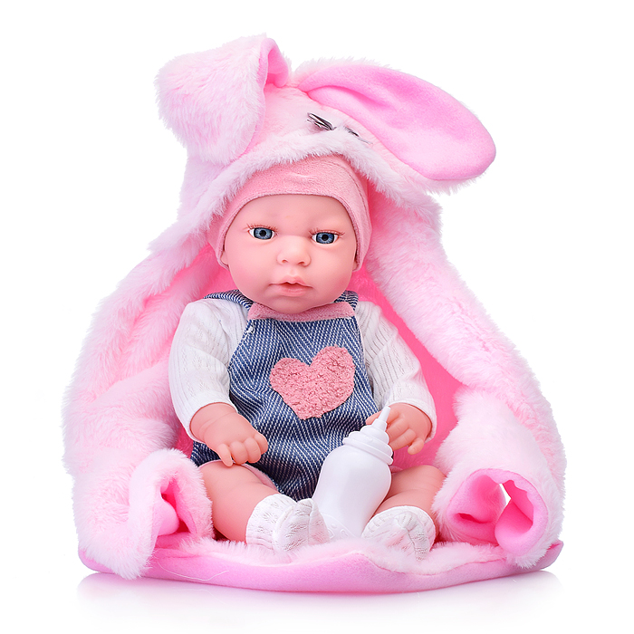 Фото к товару Пупс YL2316D-F "Оливия" с аксессуарами, в коробке Пупс YL2316D-F "Оливия" с аксессуарами, в коробке