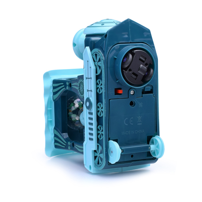 Паровоз GC169-164 "Веселый машинист" со светом и звуком, на батарейках, в коробке