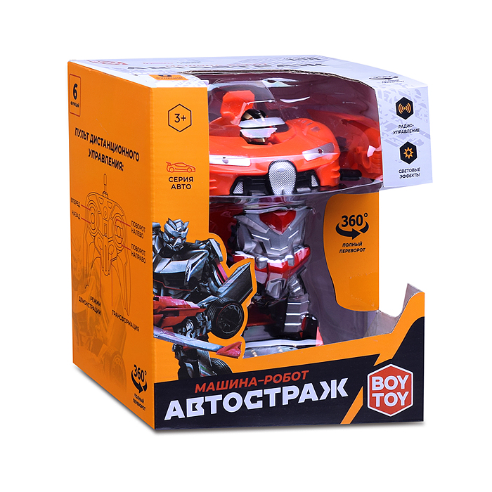 Фото к товару Машина-робот BT0035-4 "Автостраж- Вихрь" на р/у ,27 MHz, в коробке Машина-робот BT0035-4 "Автостраж- Вихрь" на р/у ,27 MHz, в коробке
