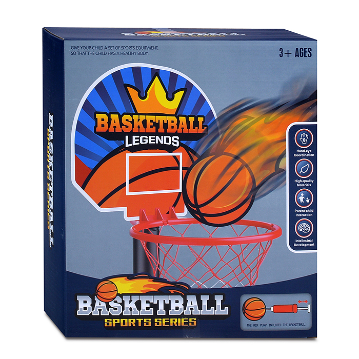 Фото к товару Баскетбол 010-11 "Супербросок" в коробке Баскетбол 010-11 "Супербросок" в коробке