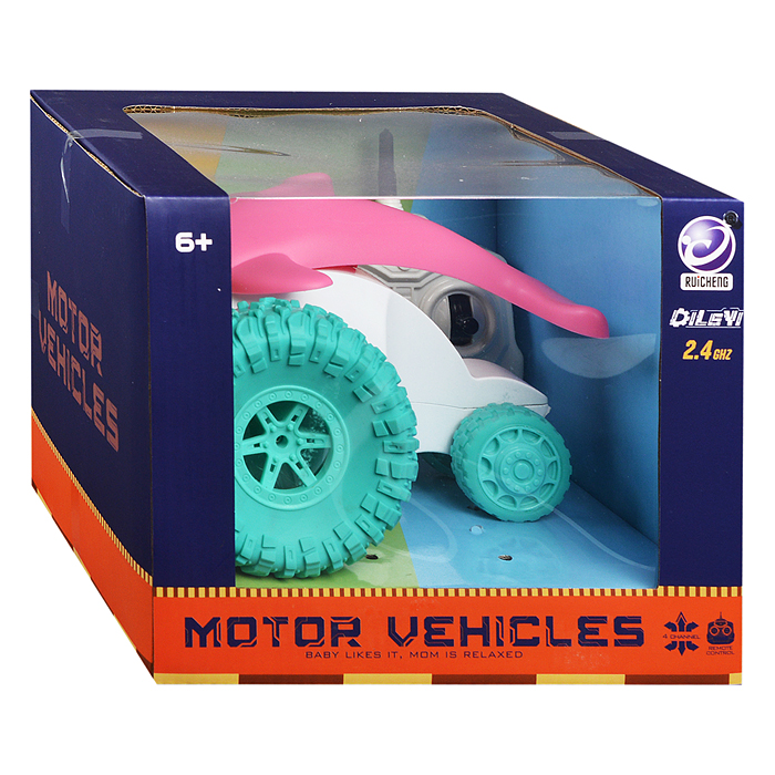 Машина 982 "Дельфин трюковой" р/у, 27 MHz, в коробке