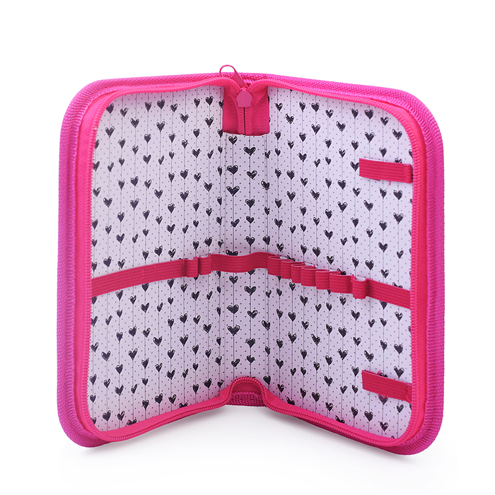 Пенал односекционный большой печать на ткани "Принцесса в замке" 130/200 