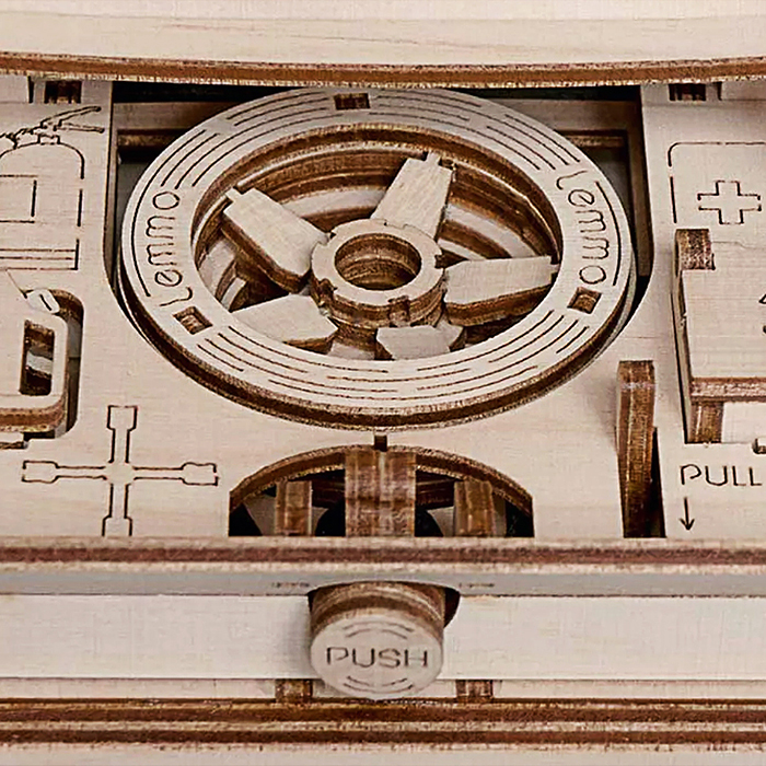 Фото к товару Модель Автомобиль "Чёрная кобра" Модель Автомобиль "Чёрная кобра"