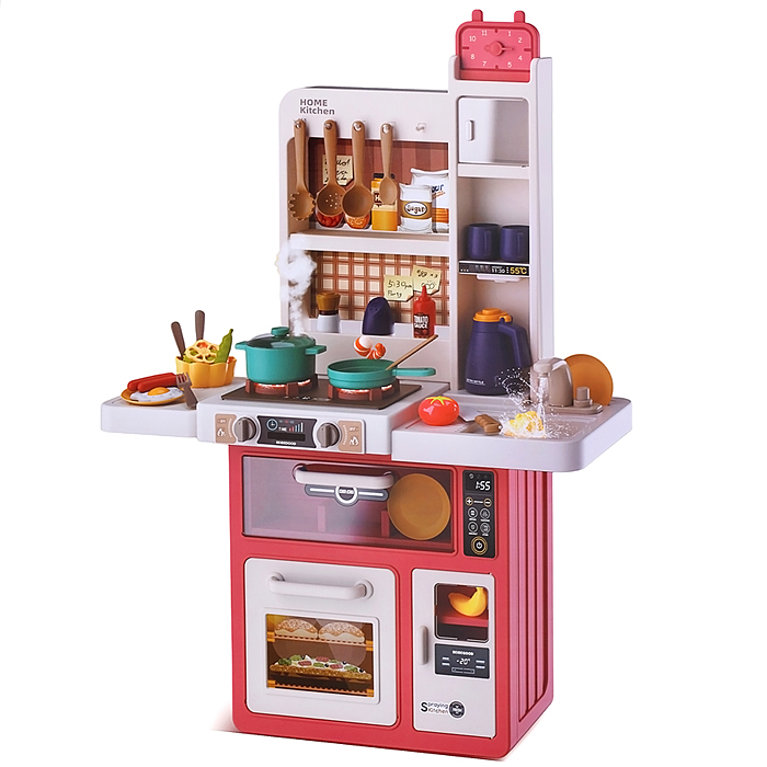 Игровой набор кухня 889-244 "Юная хозяюшка" (свет, звук) в коробке