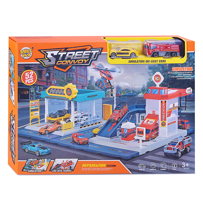 Парковка MH-182 "Городская ремонтная станция" в коробке