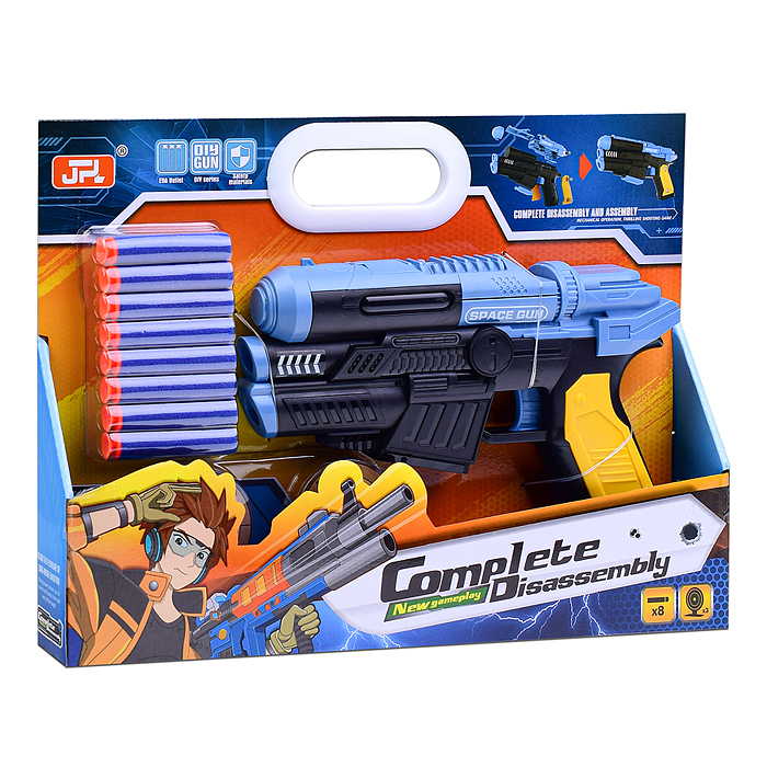 Пистолет 19863G "Agent Team" в коробке