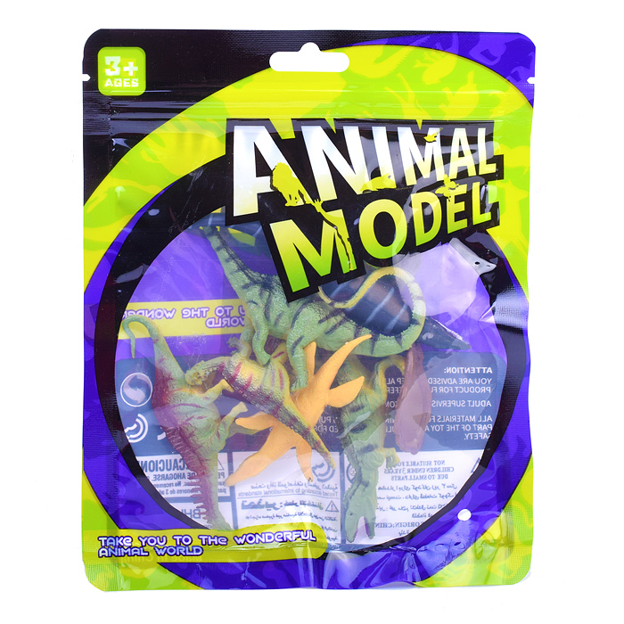 Набор животных 138-12 "Динозавры" в пакете