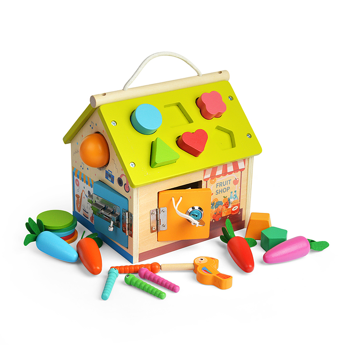 Сортер D1821 "Развивающий домик"