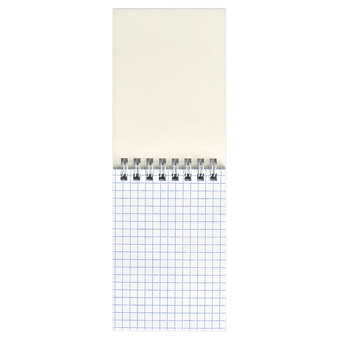 Блокнот 40 л., А7 "Техно крошки" на гребне.