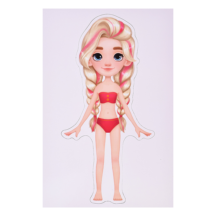 Игры на магнитах. Стильные штучки. Куколка Алиса