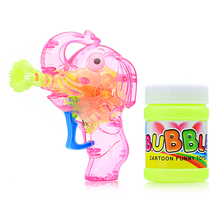 Пистолет для мыльных пузырей  00-4106 "Слоник" в пакете