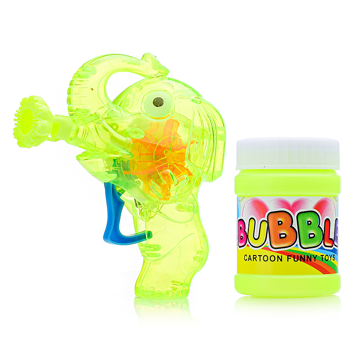Пистолет для мыльных пузырей  00-4106 "Слоник" в пакете