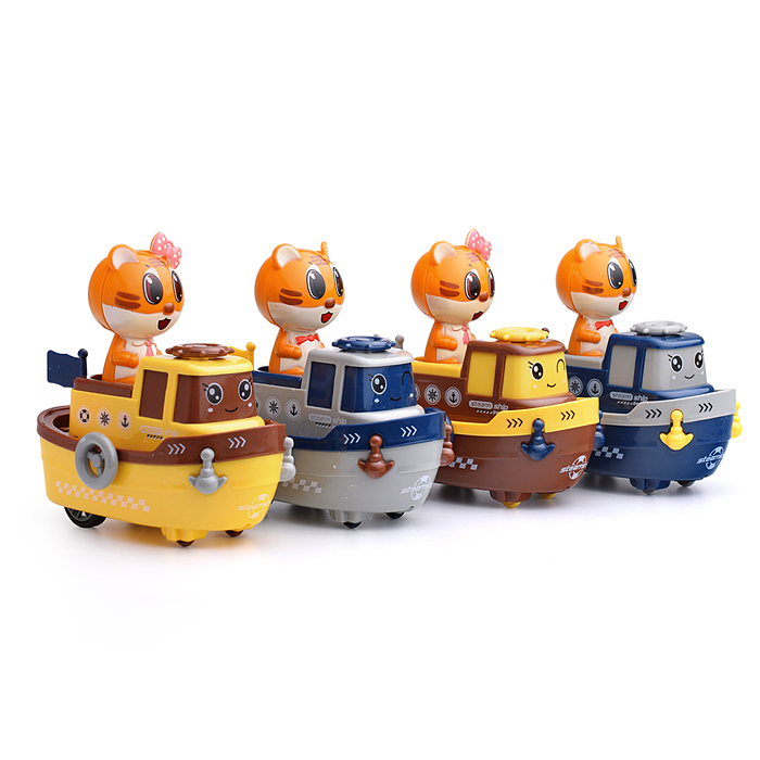 Фото к товару Катер 820-3 с тигренком, в ассортименте, в коробке Катер 820-3 с тигренком, в ассортименте, в коробке
