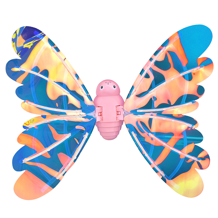 Крылья карнавальные 3688-M5 "Бабочка" на батарейках, в коробке