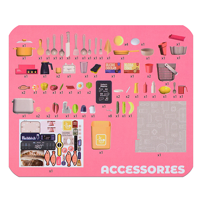 Игровой набор 889-272 "Волшебная кухня" в коробке