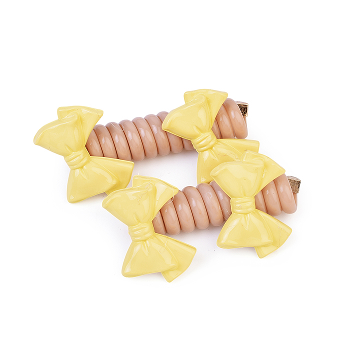 Набор заколок для волос 00-5246 "Бантик на пружинке" (2 шт)