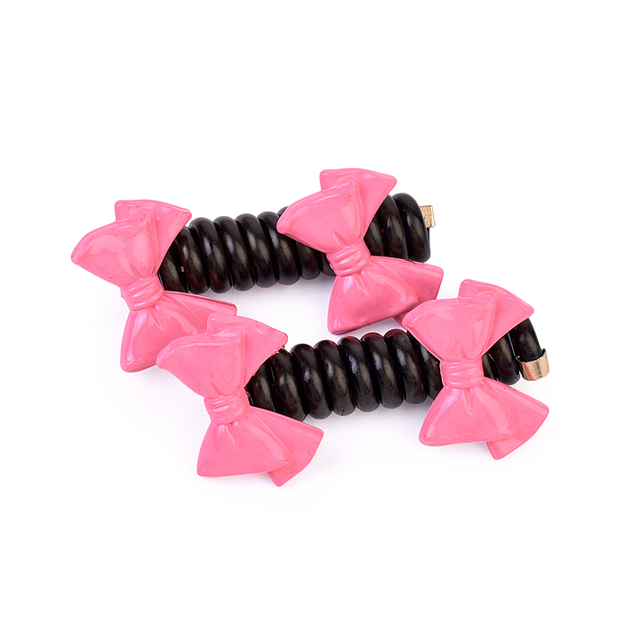 Набор заколок для волос 00-5246 "Бантик на пружинке" (2 шт)