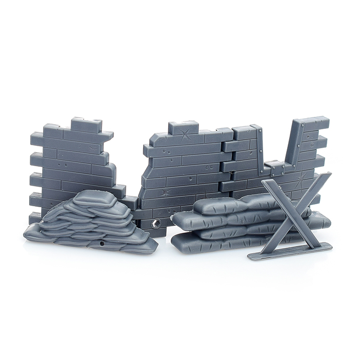 Машина 166H-21 "Военная техника" с аксессуарами, в пакете