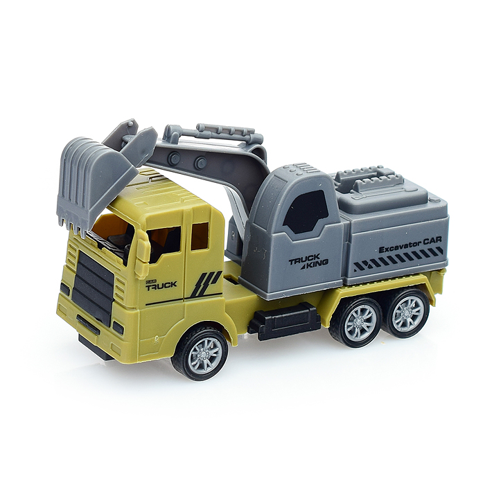 Машина 166H-21 "Военная техника" с аксессуарами, в пакете