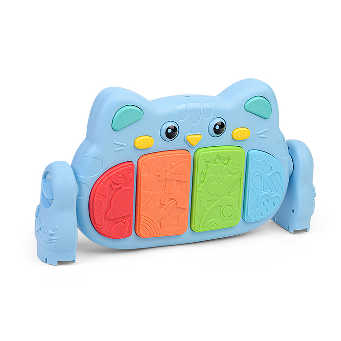 Коврик развивающий 368-8A "Happy growth" голубой, в коробке