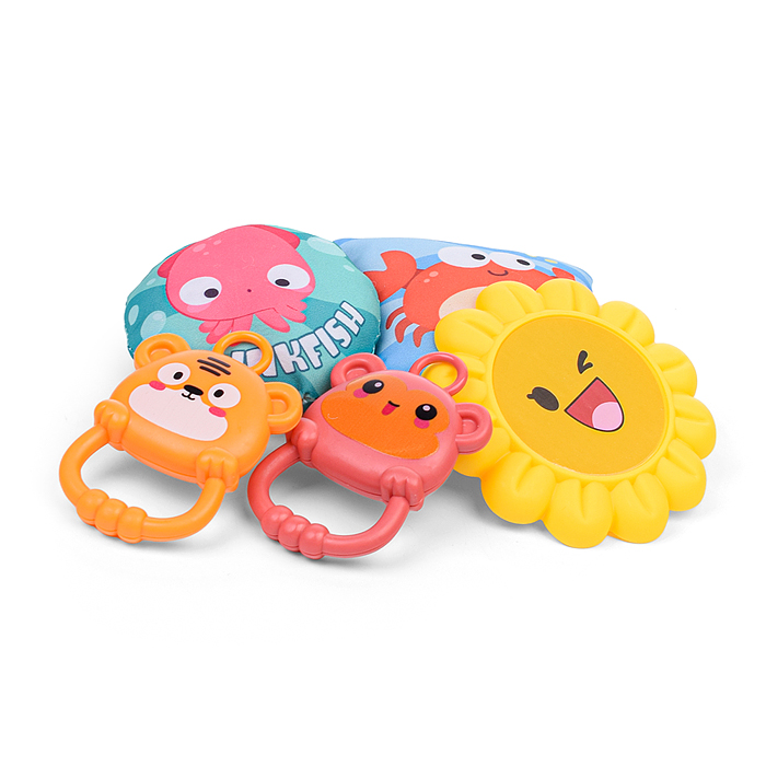 Коврик развивающий 368-8A "Happy growth" голубой, в коробке