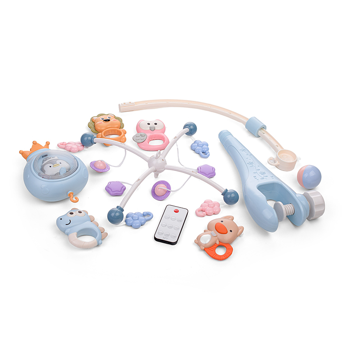 Мобиль на кроватку 368-6B "Радость малыша-1" на батарейках, в коробке