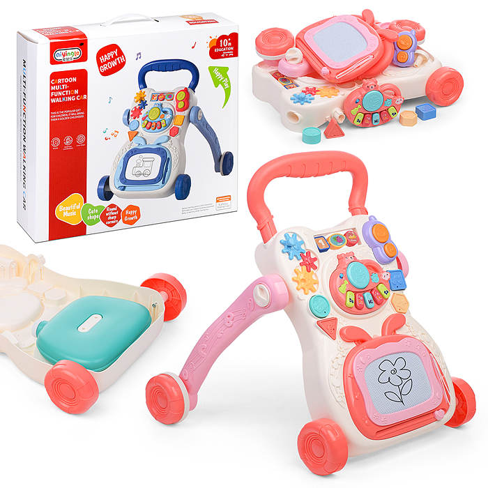 Игровой центр-Каталка 368-16C "Весело шагаю!" в коробке