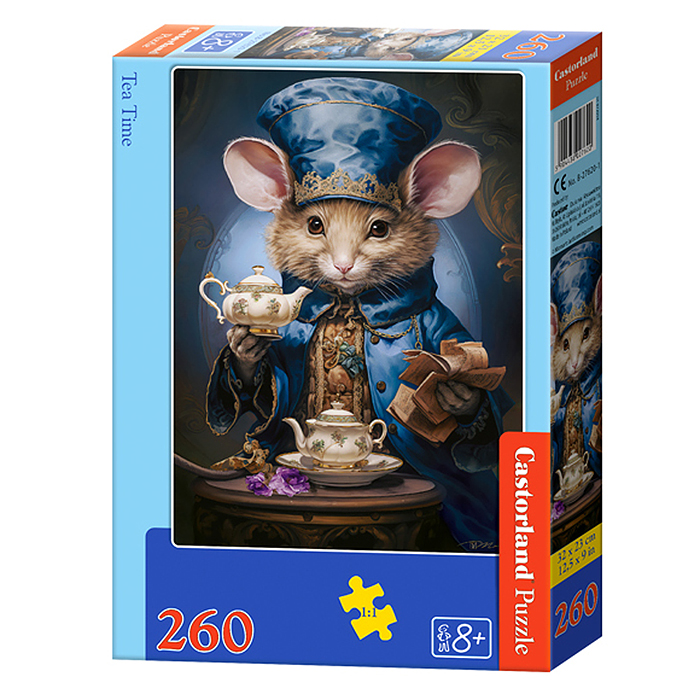 Пазлы 260 "Время чая. Мышь" Пазлы 260 "Время чая. Мышь"