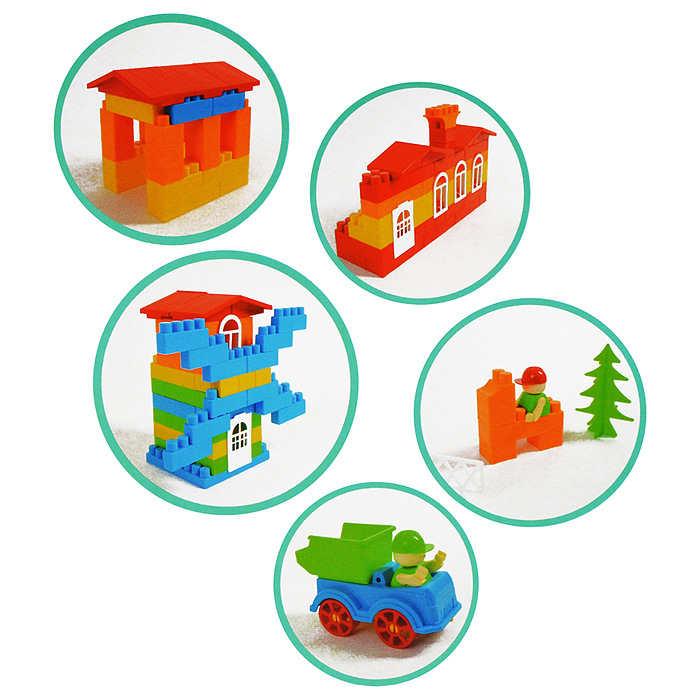 Игрушка-конструктор детский, набор "Веселая мельница", 165 детали