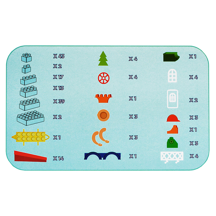 Игрушка-конструктор детский, набор "Веселая мельница", 165 детали