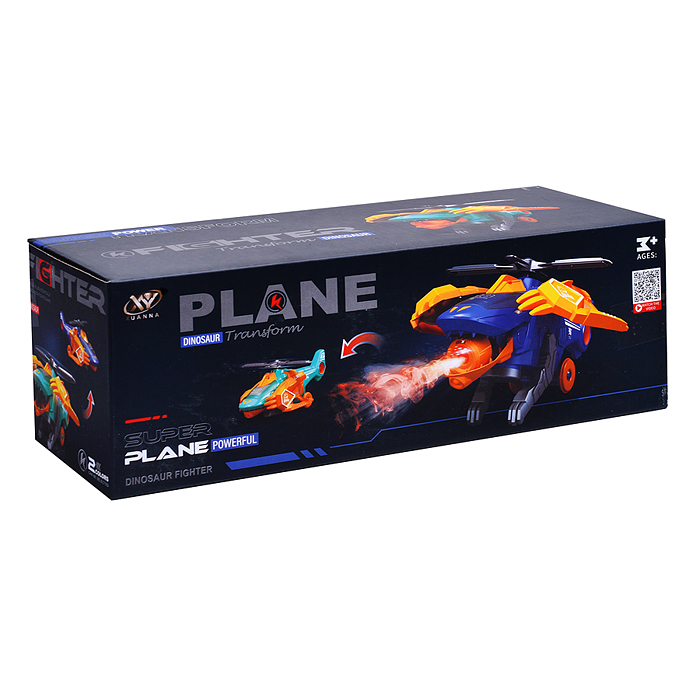 Самолет 655-1 "Птеродактиль" на батарейках, в коробке