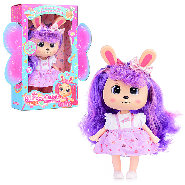 Кукла-зайчик 6114B "Зизи" в коробке