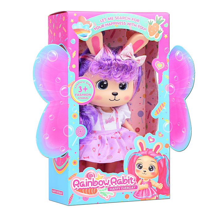 Кукла-зайчик 6114B "Зизи" в коробке