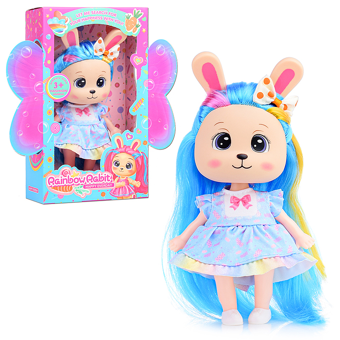 Кукла-зайчик 6114B "Зизи" в коробке