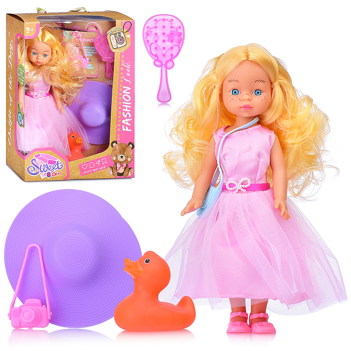 Фото к товару Кукла с аксессуарами YF2052D "Стиляга" в коробке Кукла с аксессуарами YF2052D "Стиляга" в коробке