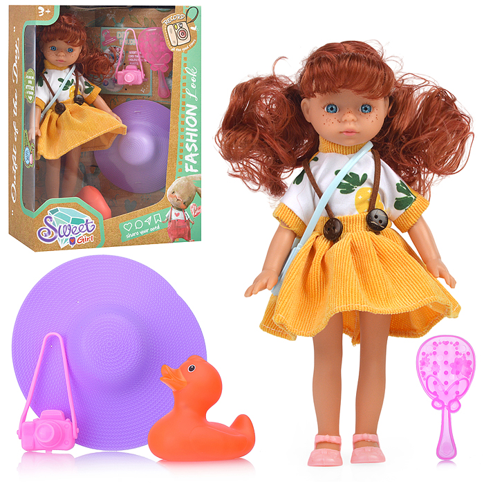 Фото к товару Кукла с аксессуарами YF2052D "Стиляга" в коробке Кукла с аксессуарами YF2052D "Стиляга" в коробке