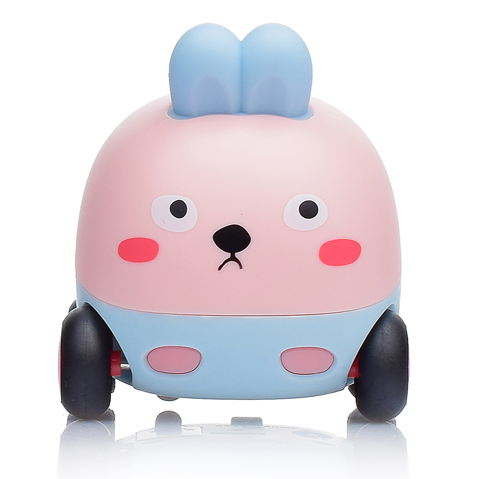 Машина MD2142 "Зайчик" на батарейках, в коробке