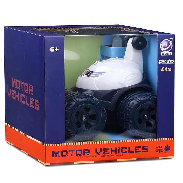 Машина 986P "Трюкач" р/у, на батарейках, в коробке