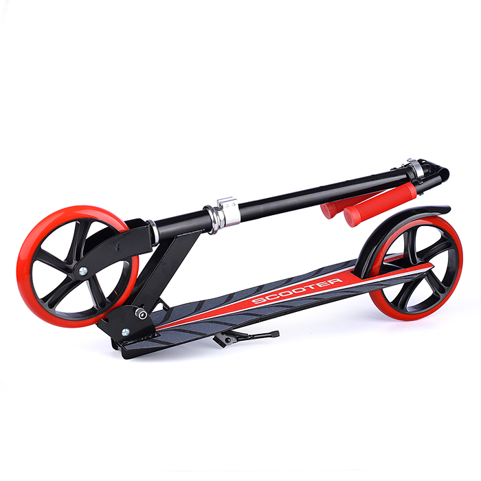 Самокат U037838Y 2-х кол., красный, PU/ 200 мм, ABEC 7, в коробке