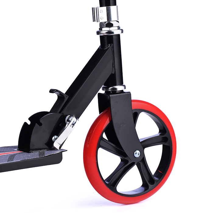 Самокат U037838Y 2-х кол., красный, PU/ 200 мм, ABEC 7, в коробке