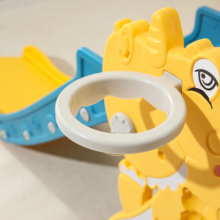 Горка детская UT0109 "Носорог" (цвет желтый)