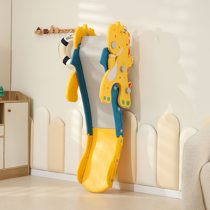 Горка детская UT0109 "Носорог" (цвет желтый)